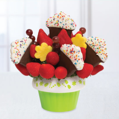 Berry Confetti Cupcake