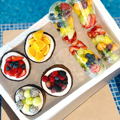 Coconut and Fruit Salad Summer Box