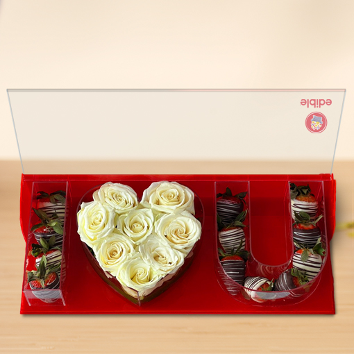 I Love You Flower Box