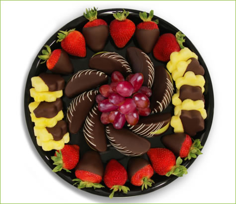 Chocolate Dipped Indulgence Platter | Edible Arrangements®