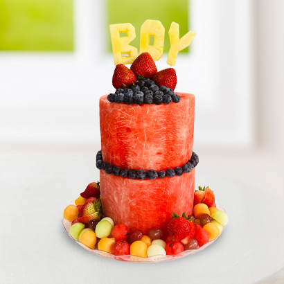 Its a Boy Watermelon Cake