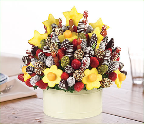 Small edible arrangements Very Lovely Party - Small combines fruit and gourmet chocolate to redefine fruit. Think flowers, delicious foods and great gifts, think Fruit bouquets. Better than gift baskets and fruit baskets these floral creations are a peg up on gift baskets. Order these edible fruit flower arrangements as gifts now.3/5(1).