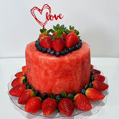 LoveBerry Watermelon Cake