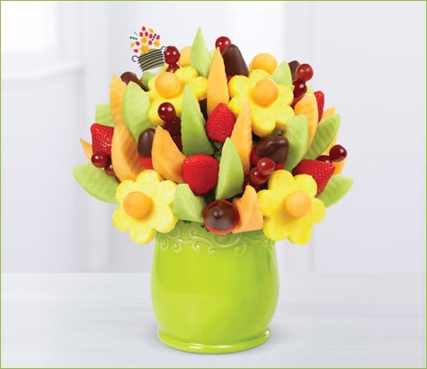 Delicious Fruit Design Half Dipped Strawberries | Edible Arrangements®