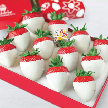 Dipped Strawberries All White | Edible Arrangements®