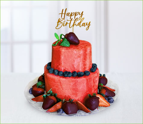 Berry Birthday Cake