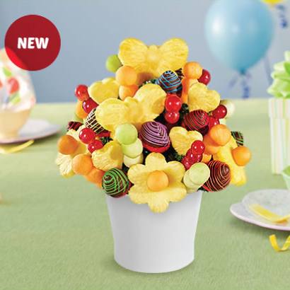 Rainbow And Butterflies Bouquet | Edible Arrangements®