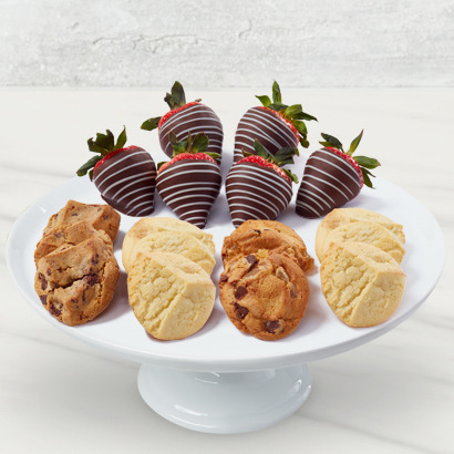 Swizzle Cookies and Berries Box | Edible Arrangements®