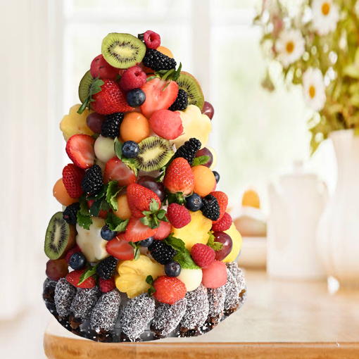 Festive Fruit Tower