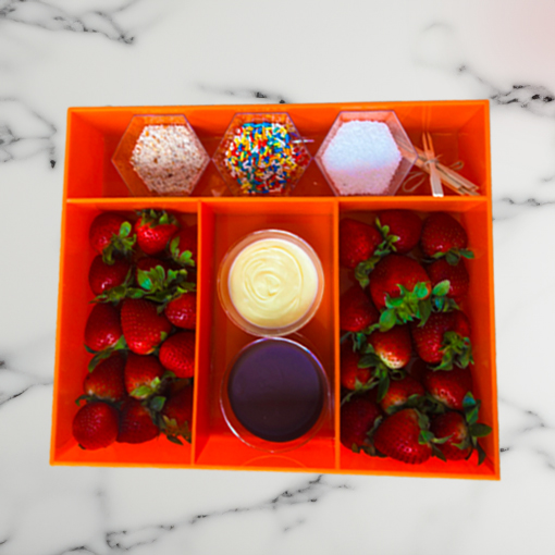 Strawberry Fondue Box