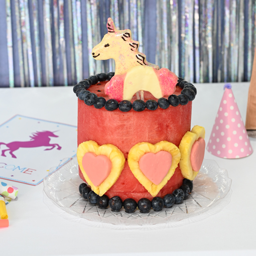 Magical Unicorn Watermelon Cake