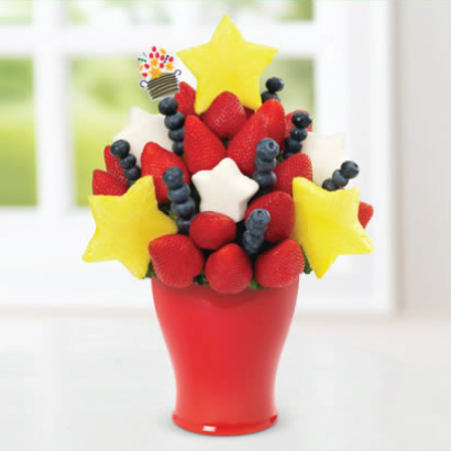 Red, White & Blueberry Daisy | Edible Arrangements®
