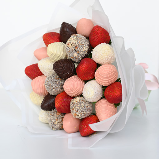 Strawberry Blossom Bouquet