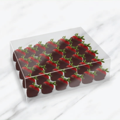 Strawberry Dipped Acrylic Box | Edible Arrangements®