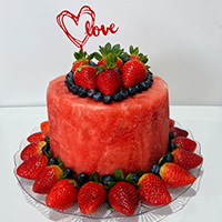 LoveBerry Watermelon Cake